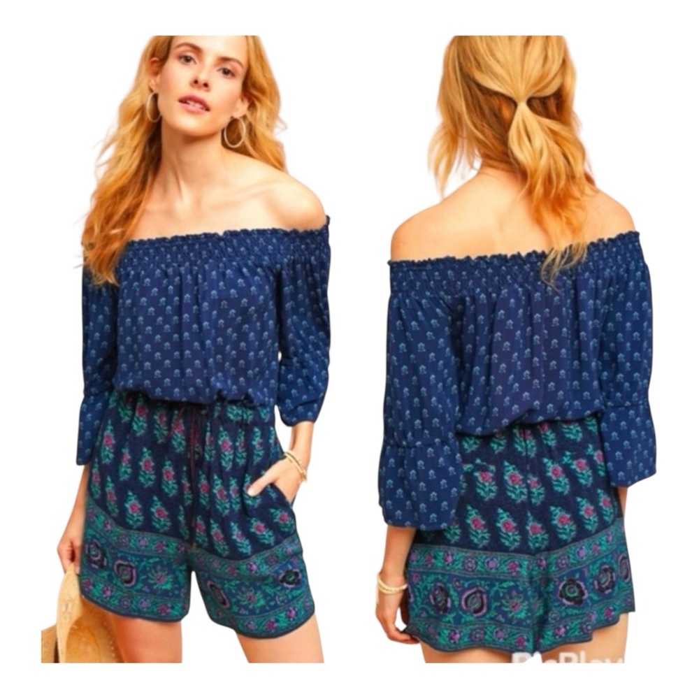 Anthropologie Ett: Twa Kaleo Romper Women’s Size L.